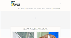 Desktop Screenshot of caymanislandshumanesociety.com